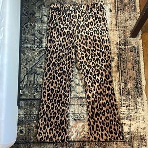 Anne Taylor cheetah pants